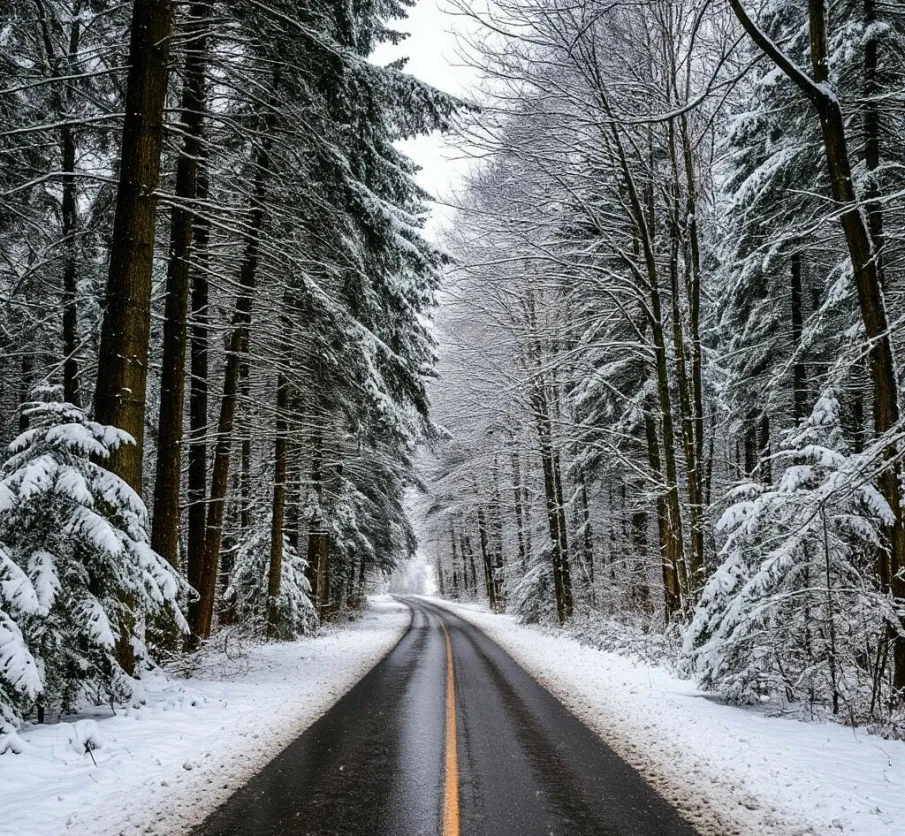 Ожидается снег, местами сильный, днем с мокрым снегом и дождем!